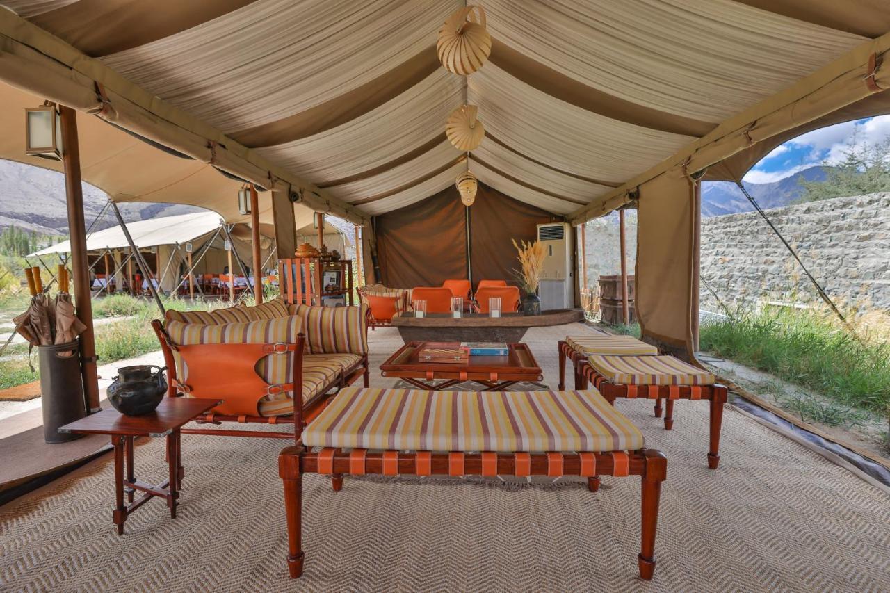 Chamba Camp Diskit นูบรา ภายนอก รูปภาพ