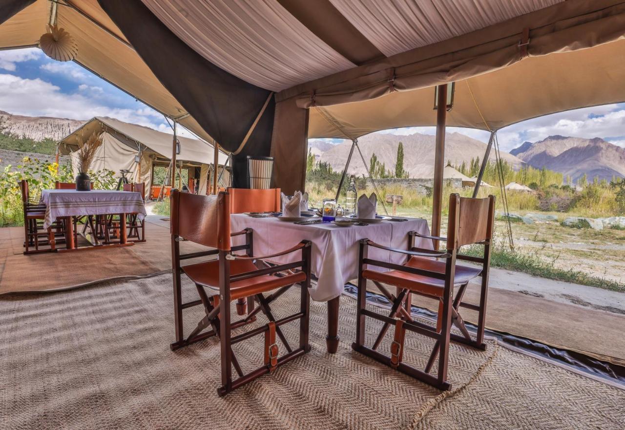Chamba Camp Diskit นูบรา ภายนอก รูปภาพ